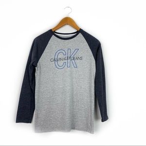 Calvin Klein Boys Long Sleeve Large